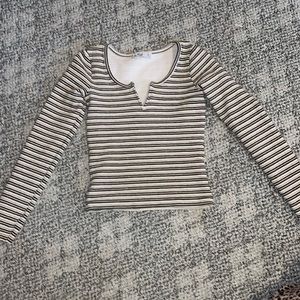 Hollister striped shirt